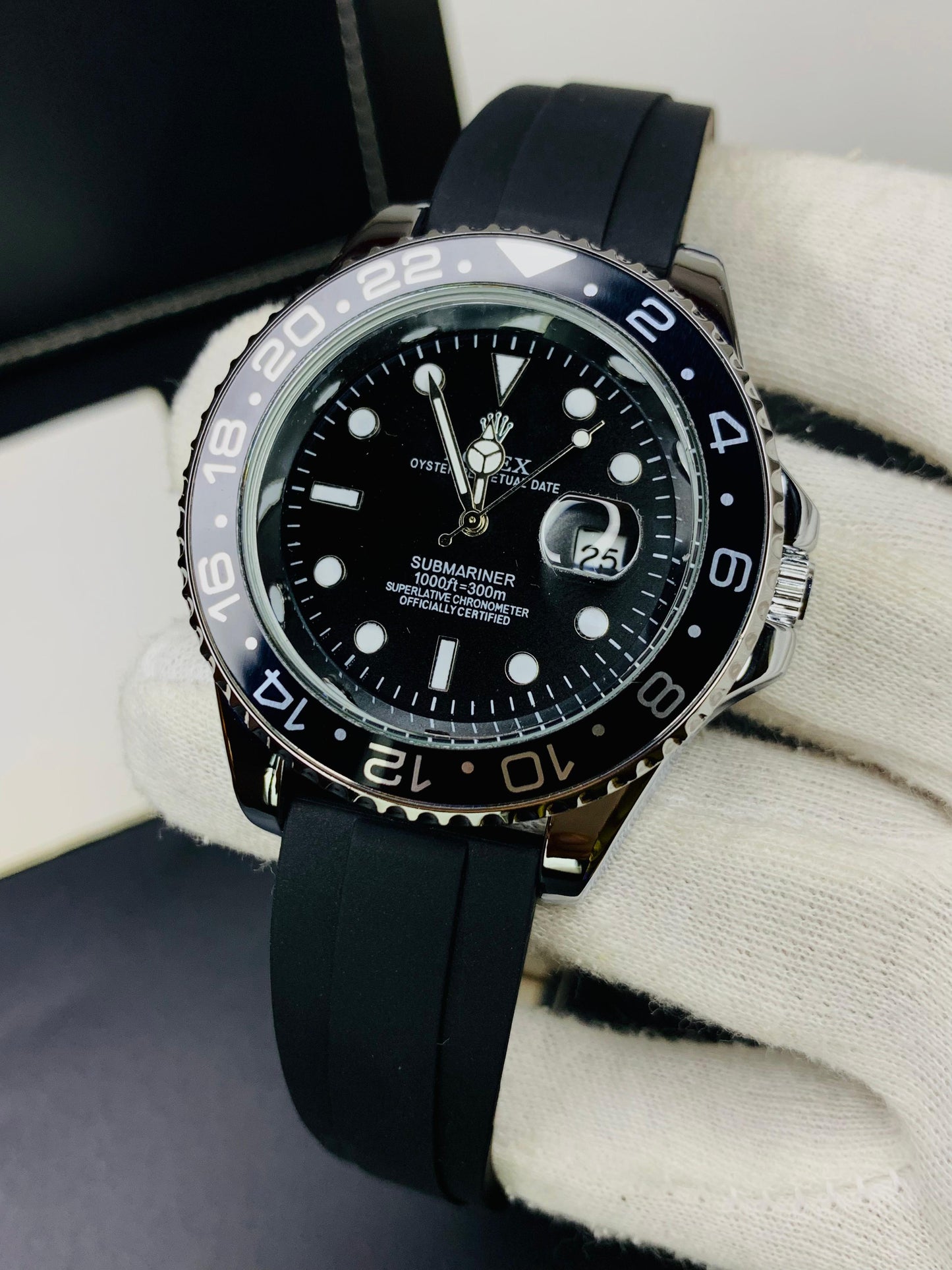 New Branded GMT Model ( Black )(FB)