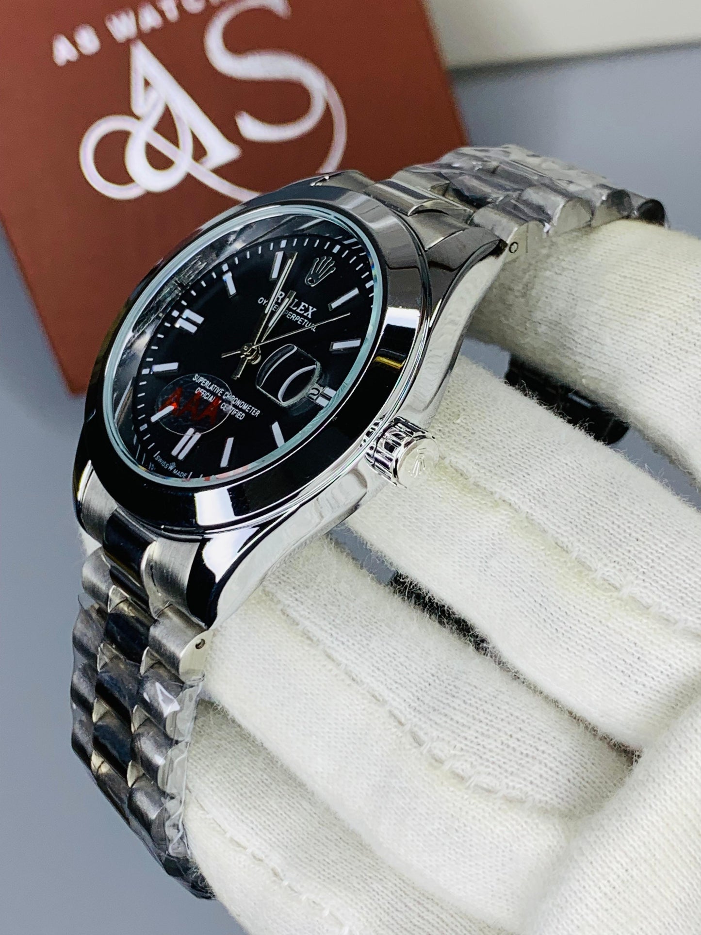 New Classic Date (Silver Inner Black)(FB)